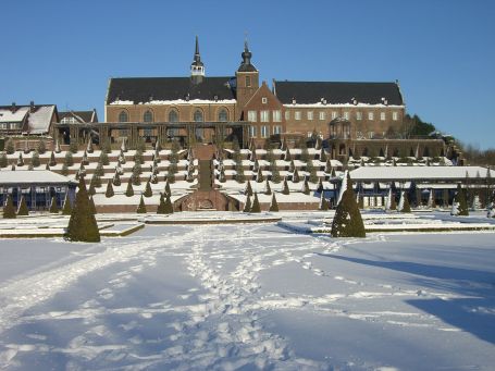 Kamp-Lintfort : Kloster Kamp, barocker Terrassengarten